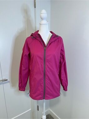 EDDIE BAUER Pink Zip-Up Women’s Windbreaker - FREE SHIPPING on Bundles $85+